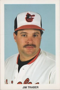 Postal de béisbol Jim Traber Baltimore Orioles Maryland 13468a - Imagen 1 de 7
