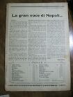 MUSICA CANZONI LA GRAN VOCE DI NAPOLI CON 25 SPARTITI - FRANCESCO FEOLA 1927