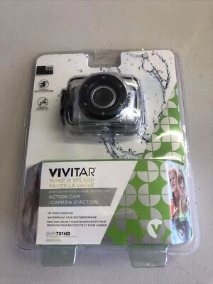 Vivitar HD Action Waterproof Camera/Camcorder - Silver w/ Accessory Bundle - Image 1 of 2