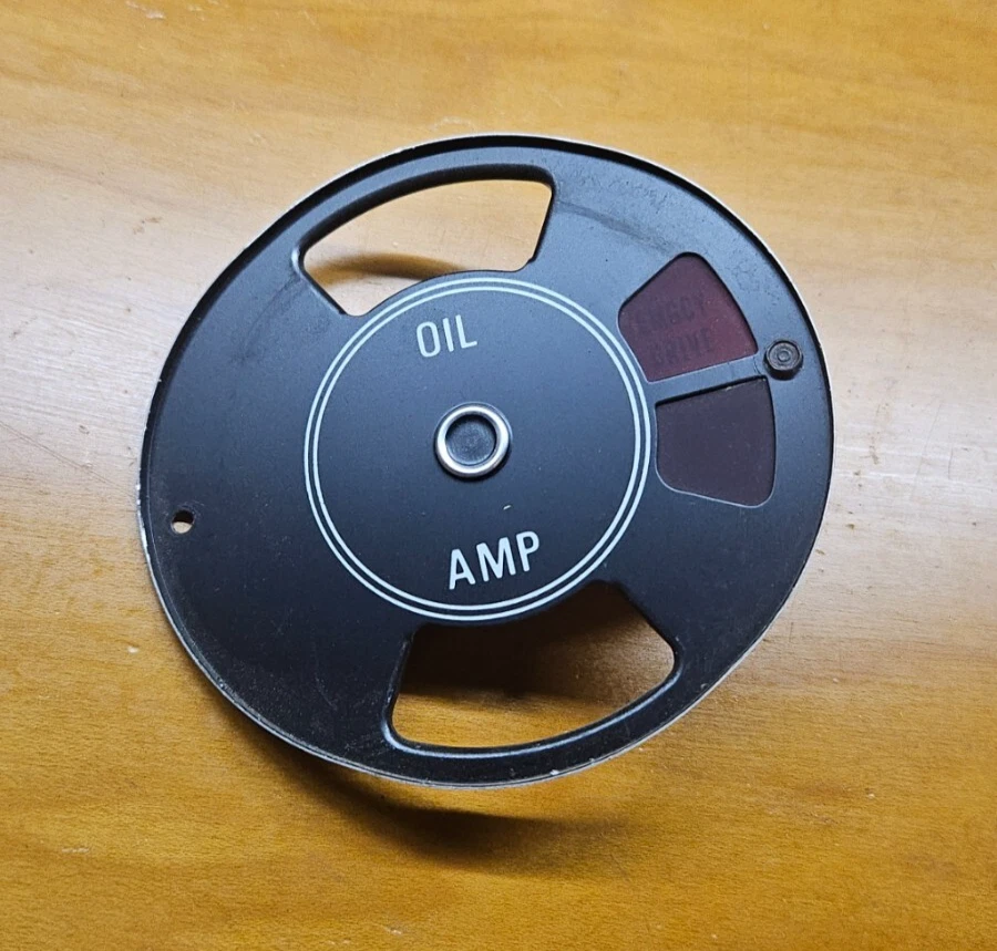 Placa de medidor de presión/amperaje de aceite Jeep J10 Wagoneer Foto 1 de 1