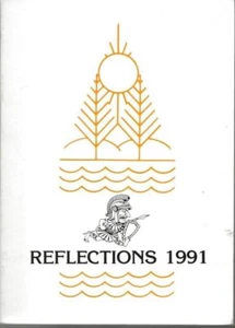 1991 AMITY JUNIOR HIGH SCHOOL JAHRBUCH, REFLECTIONS, BETHANY, CONNECTICUT - Bild 1 von 1