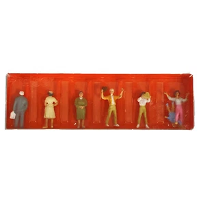 Preiser At The Sweets Stall Miniature Figures H0 1:87 Made In Germany Item 24463 - Picture 1 of 10