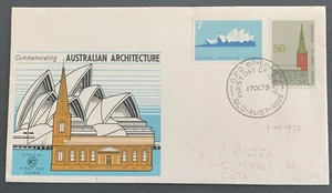 Australia FDC WCS 1973 Australian Architecture - Picture 1 of 4