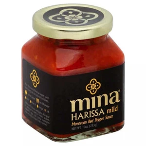 Mina Harissa Mild Moroccan Red Pepper Sauce 10 oz - Picture 1 of 4