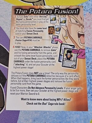 Promo Insert 2003 Score Dragon Ball Z DBZ TCG - Image 1 of 2