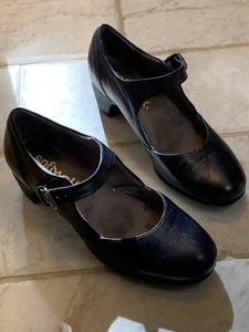 Softwalk Women 5 Pump Dark Navy Blue/Black Dressy Classy Mary Jane Vintage Style - Picture 1 of 8