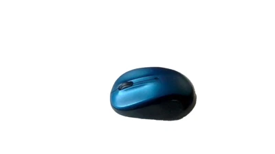 Logitech Wireless Mini Mouse M187 Ultra Portable 1000 DPI Optical 3-Button, Blue - Image 1 of 2