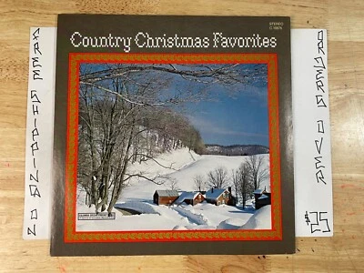 VA COUNTRY CHRISTMAS FAVORITES LP TAMMY WYNETTE MARTY ROBBINS JOHNNY CASH - Image 1 of 3