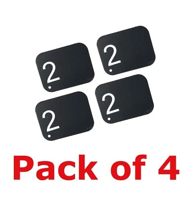 Paquete de 4 placas de fósforo APIXIA PSP tamaño #2 nuevas Foto 1 de 4