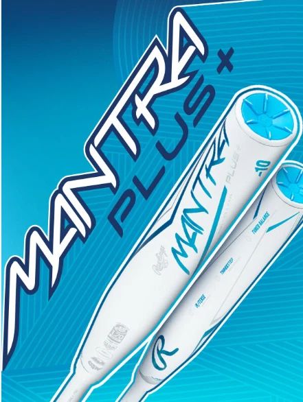 Rawlings Mantra Plus 2023 Fastpitch Softball Bat 31 / 21 White 2 1/4" RFP3MP10
