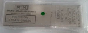 MIKROMESSUNGEN (VISHAY) CEA-13-062UW-120 PRÄZISIONSDEHNUNGSMESSGERÄT (5ER-PACK) - Bild 1 von 3