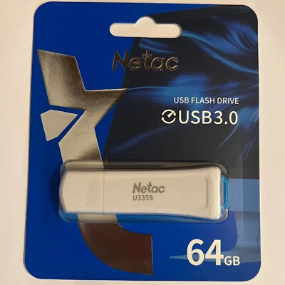 Netac 64GB USB 3.0 Write Protection Switch Encryption USB Stick Flash Drive - Image 1 of 4
