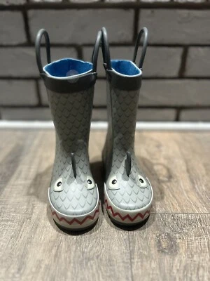 Botas de lluvia para niños SHARK talla 5 Carter's Foto 1 de 4