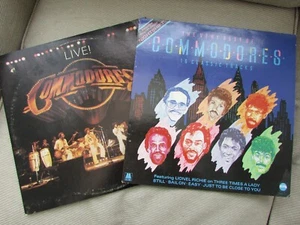 The Very Best Of The Commodores & Live (1977) - 2X Vinyl Album LP Records - Foto 1 di 8