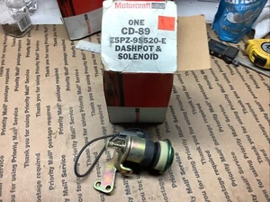 Nos Carburetor Idle Stop Solenoid Dashpot 85 Ford 5.8 E5PZ9S520E. - Picture 1 of 4