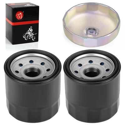 Filtro de aceite de 20 mm y herramienta de llave 2 piezas para Honda CTX1300 CTX700 NC700 NC750X NT700V Foto 1 de 4