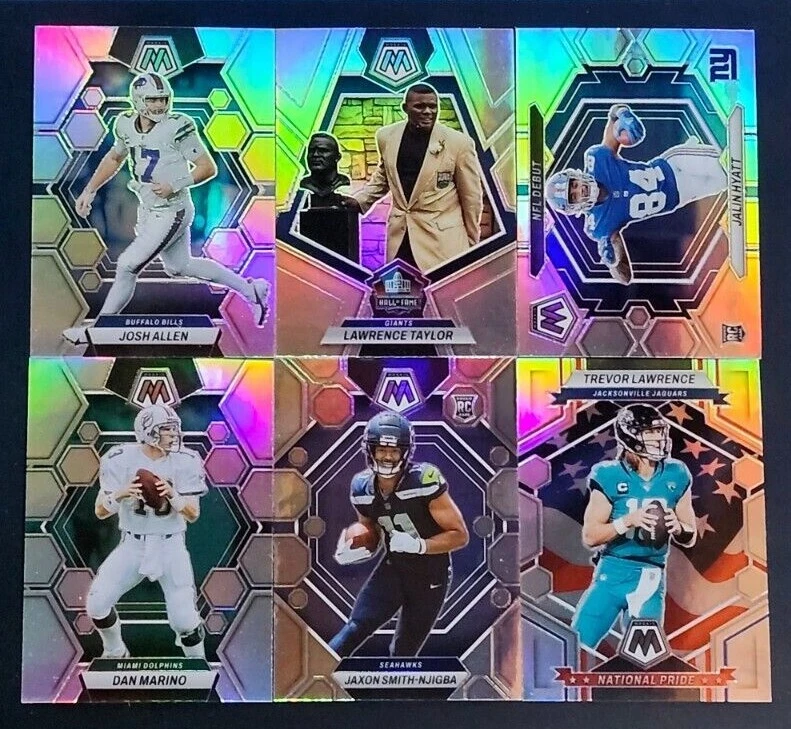 2023 Mosaic Football SILVER PRIZMS with Rookies You Pick the Card - Image 1 of 1