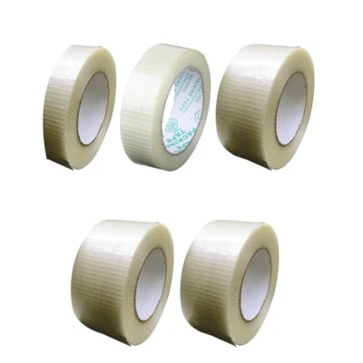 1Pc Filament Strapping Tape, Fiberglass Reinforced Packaging Tape, High Adhesion - Image 1 of 4