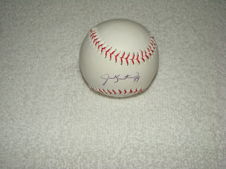 Jarrod Saltalamacchia beisebol assinado à mão Detroit Tigers autógrafo assinatura - Imagem 1 de 1