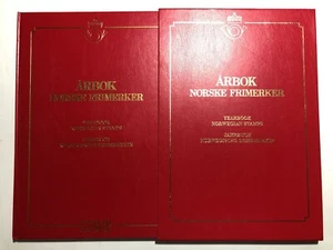 1993 Folder Yearbook Jahrbuch Libro Arbok Norway Norvegia Norge Complete + Box - Imagen 1 de 9