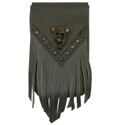 Leather Mobile Phone & Wallet Pouch Cash Credit Card Gift Cell Belt Holster - image 1 of 2