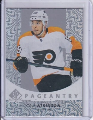 Cam Atkinson 2022-23 SP Authentic Pageantry #P-31 Philadelphia Flyers - Image 1 of 2