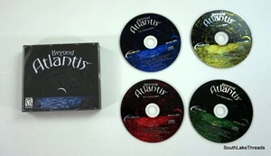 Vintage Beyond Atlantis PC GAME Windows 98/95 - 4 Discs + Case Complete - Picture 1 of 4