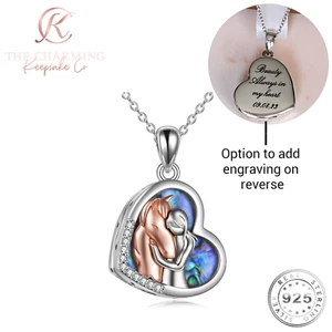 Engraved Cremation Ashes Horse Urn Necklace 925 Sterling Silver - Self-Fill - Bild 1 von 8