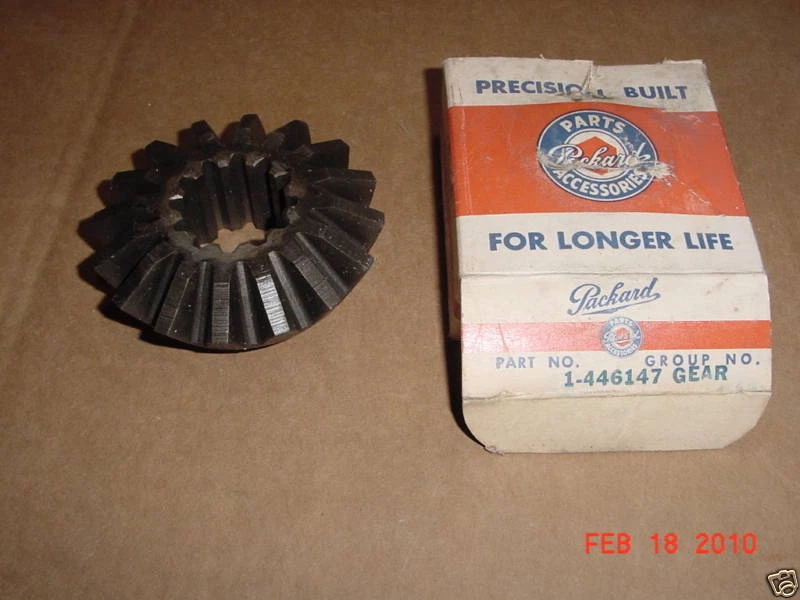 Engranaje de eje trasero Packard 1953-54 446147 nuevo de stock Foto 1 de 1