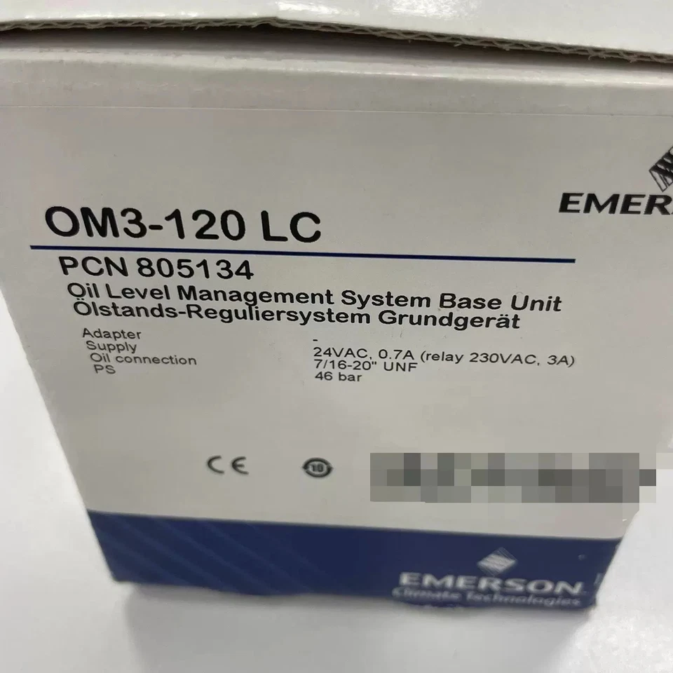 One New EMERSON electronic oil level balancer OM3-120 OM3-120LC - Image 1 of 4