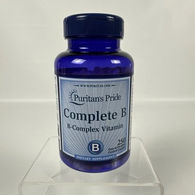 Puritan's Pride  B Complex for Energy Metabolism Caplets by Vitamin B, 250 cap - Image 1 of 4