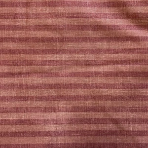 Waverly Wall Street Vintage Fabric Striped Dark and Light Rose 1.33 Yards Cotton - Picture 1 of 8