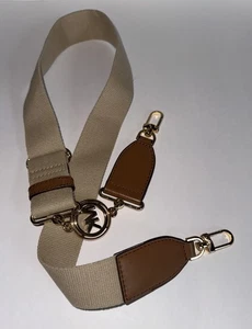 Michael Kors hellbraun Gepäck Gitarre Schulter Crossbody Ersatzgurt 40’’ - Bild 1 von 2