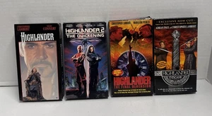 Highlander 4 VHS Lot THE QUICKENING Final Dimension Endgame - Bild 1 von 9