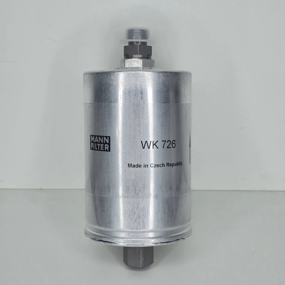 Filtro de combustible Mann Filter WK 726, 66 403 59 630 hecho en República Checa Foto 1 de 3