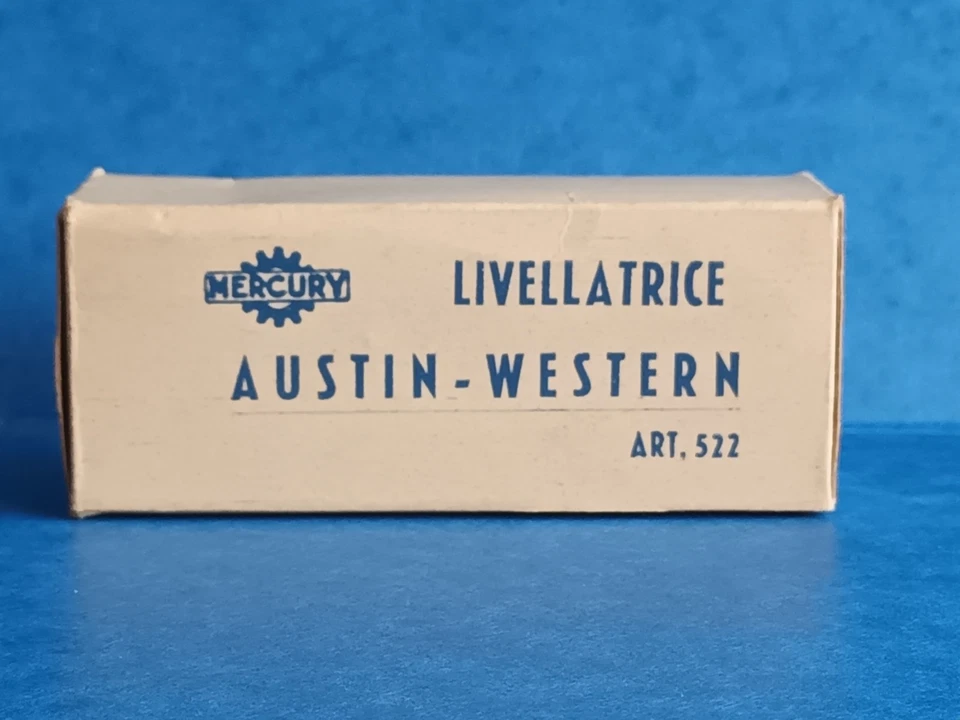LIVELLATRICE AUSTIN-WESTERN - MERCURY #522 - SOLO SCATOLA - anni '50 - RARO - Immagine 1 di 4