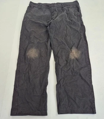 CARHARTT WIP Wesley Pantalones W38 L27 Negro Hombre Algodón Duradero Pantalon... - Imagen 1 de 4