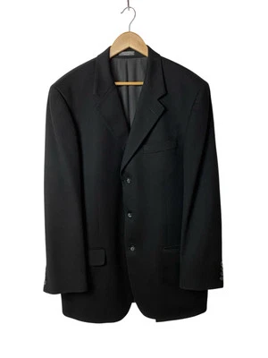Blazer abrigo deportivo Arnold Brant Loro Piana 100 % cachemir para hombre 44R negro hecho en Italia Foto 1 de 4