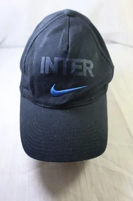 NIKE INTER CAPPELLO BERRETTO UOMO CALCIO SOCCER TAGLIA UNICA HAT VINTAGE SPORT - Immagine 1 di 4