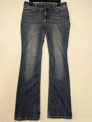 Pantalones de mezclilla Wrangler para mujer 32x32 azul corte bootcut lavado oscuro vaquera occidental Foto 1 de 4