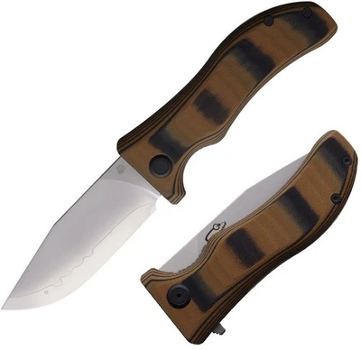North Mountain Blade Lucky Dog Folding Knife 4" SLD-Magic Steel Blade G10 Handle - Image 1 of 3