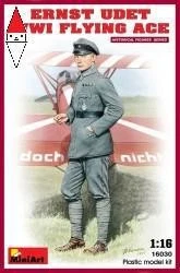 MINI ART 1/16 ERNST UDET WWI FLYING ACE - Immagine 1 di 1