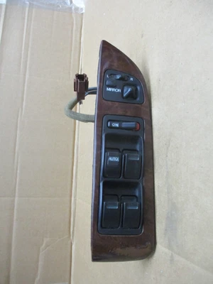 Espejo de ventana izquierdo 96 97 98 99 Acura TL Driver Master Switch 1996-1999 Woodgrain Foto 1 de 4