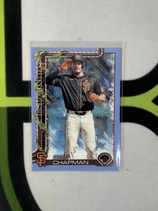 2025 Topps Holiday Matt Chapman Light Blue Glitter Parallel #H177 - Bild 1 von 1