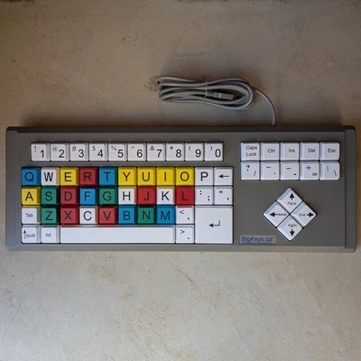 Greystone Dig Big Keys Plus LX Large Giant Color Learning Wired Keyboard Kids - Image 1 of 4