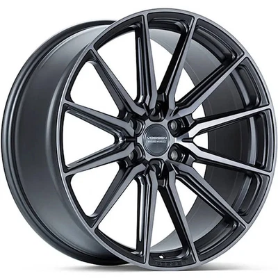 24x10 Gray Tint Wheel Vossen HF6-1 6x5.5 25 Foto 1 de 3