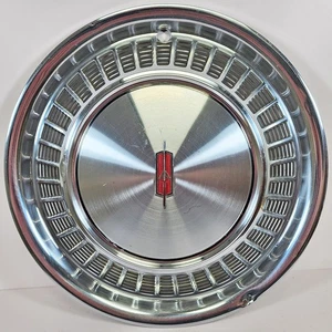ONE 1971-1972 Oldsmobile Toronado # 4027 15" Hubcap / Wheel Cover 00407496 USED - Picture 1 of 6