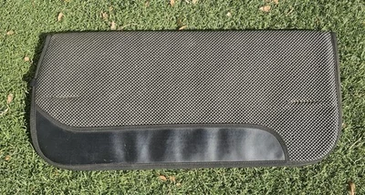 GUC Black Tacky Under Pad Western Horse, 31" x 28.5", 1/2" Thick - Image 1 of 4