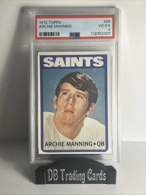 1972 Topps - Archie Manning #55 (RC) Foto 1 de 2
