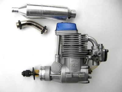 O.S. FS-70ULTIMATE 11.45cc 4-stroke R/C airplane glow engine with muffler Excell - Image 1 of 4